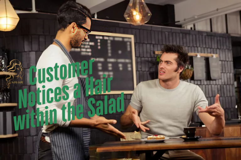 Customer Notices a Hair within the Salad