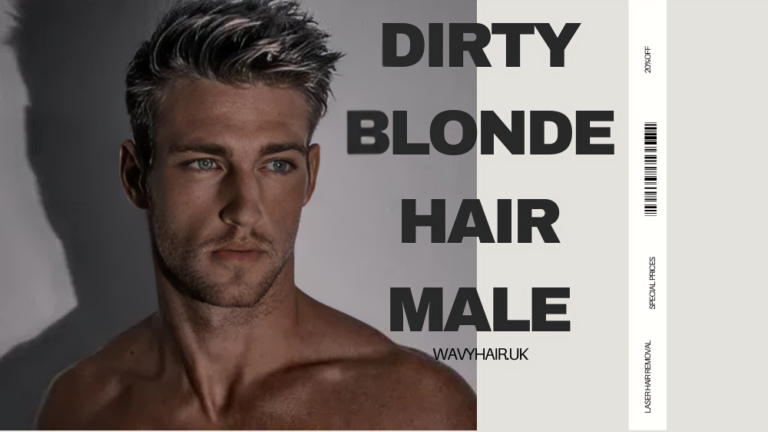 Dirty blonde hair male