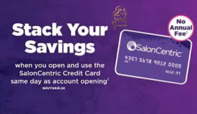 salon centric credit card